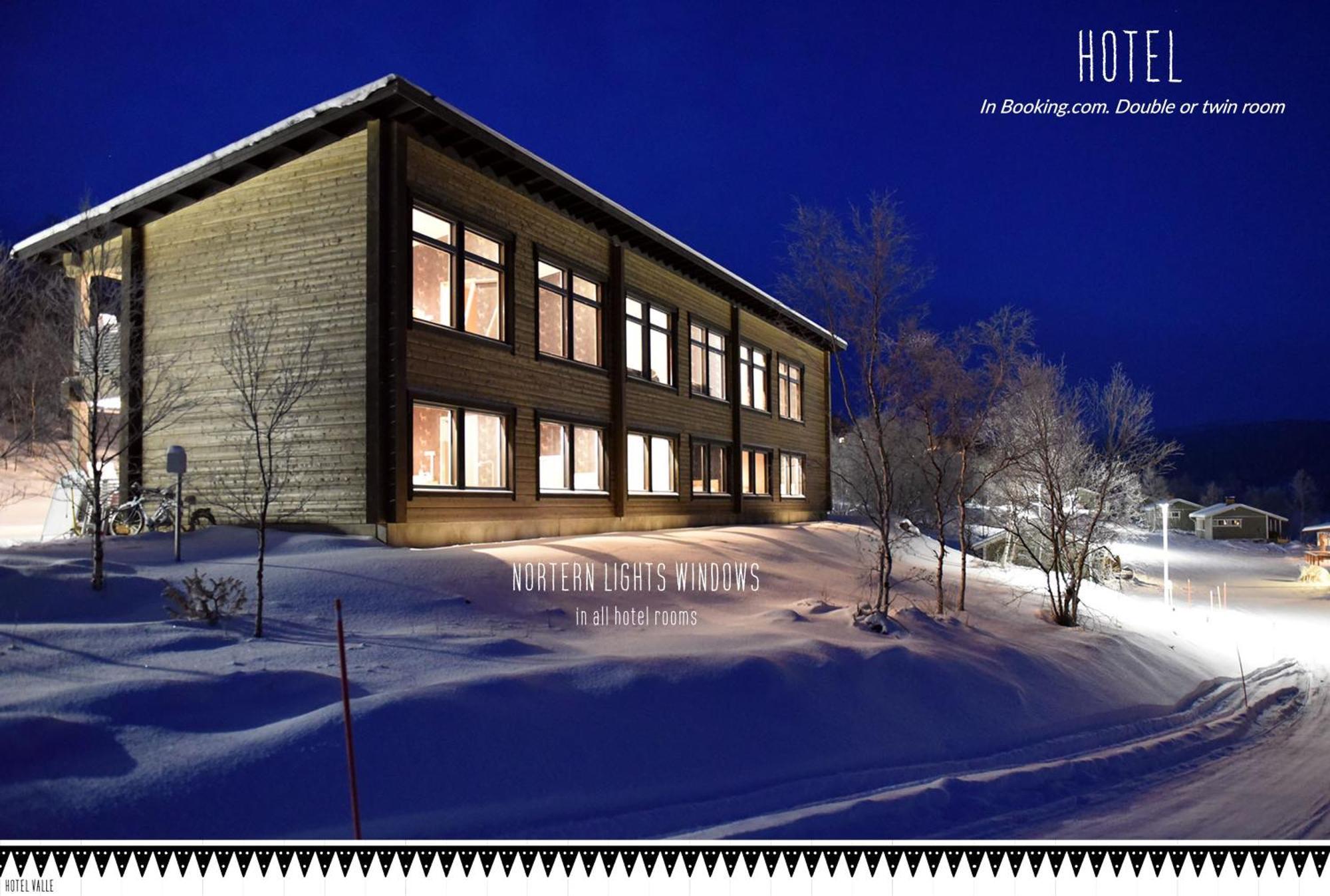 Hotel Valle Lapland ウツヨキ エクステリア 写真