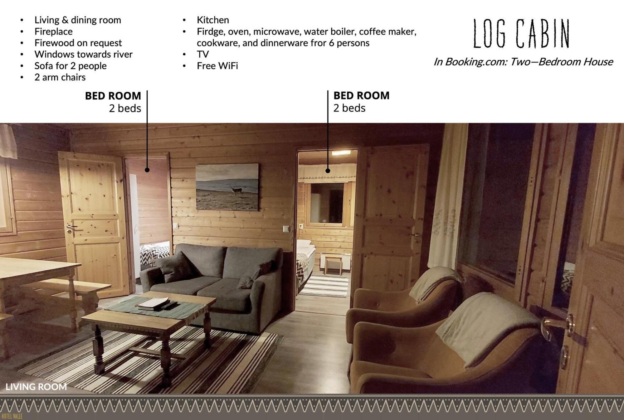Hotel Valle Lapland ウツヨキ エクステリア 写真