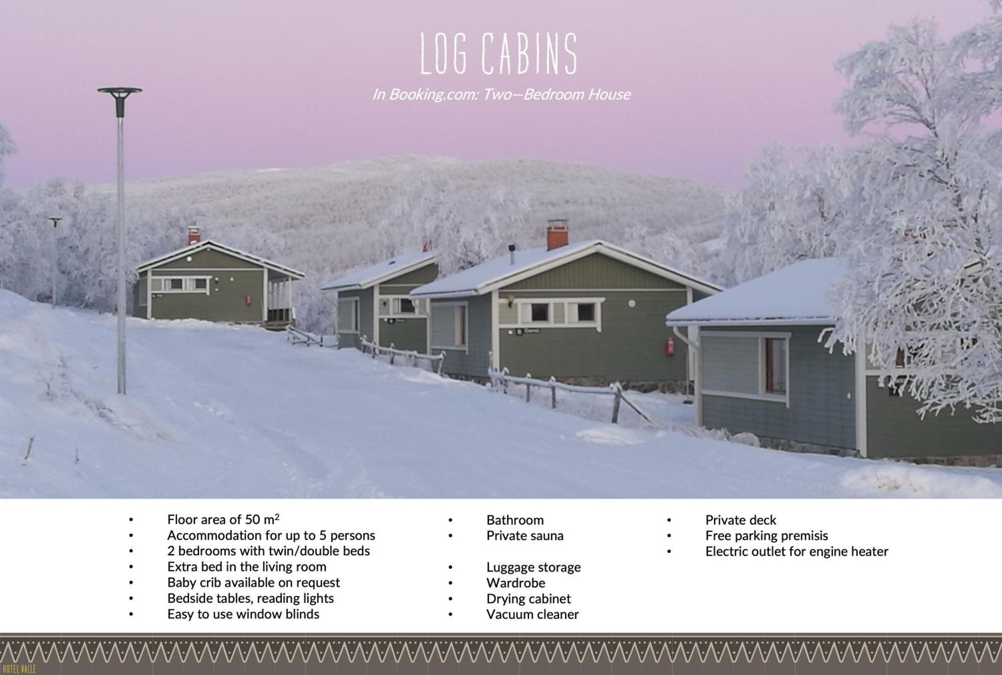 Hotel Valle Lapland ウツヨキ エクステリア 写真